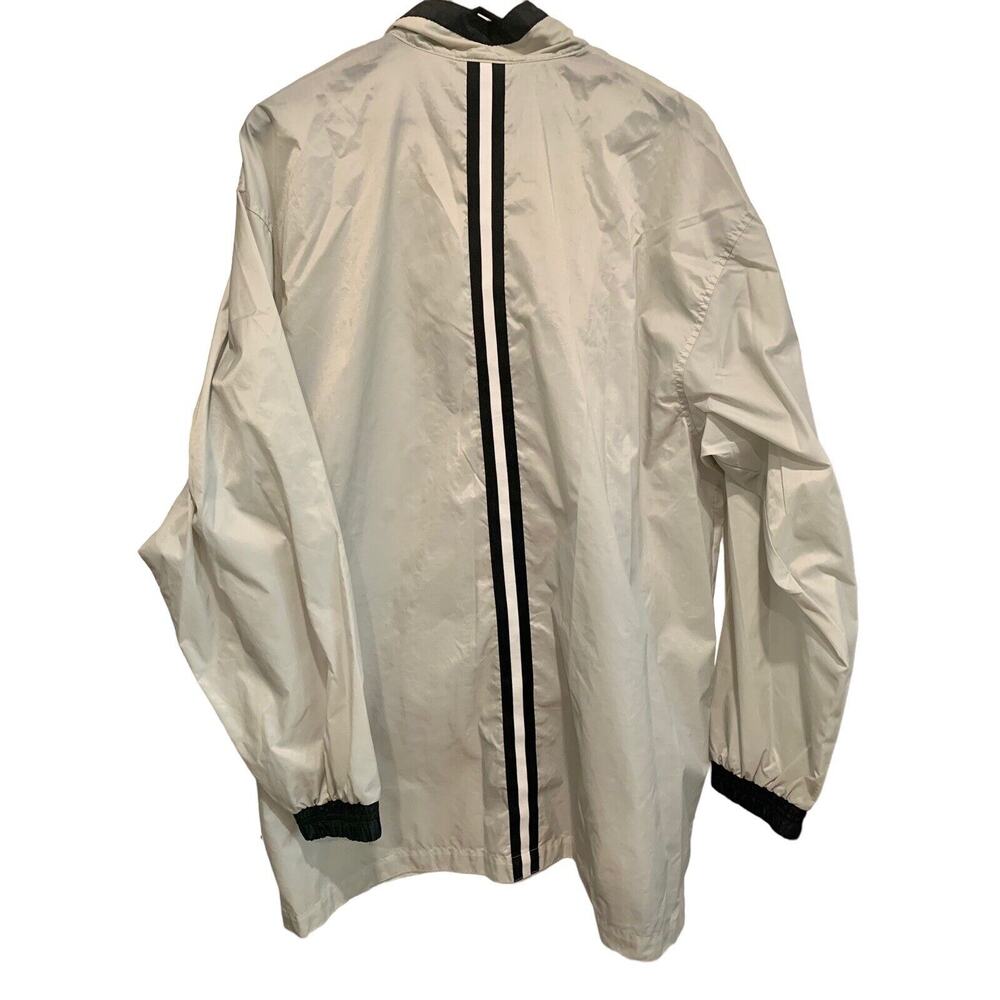 Vintage 90's‎ Nike Windbreaker Stone Tag L Zip Up Jacket Stripe Coat